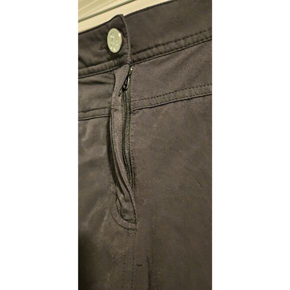 Green Lamb Golf Skort Size 10 Pockets Logo Zip Button Closure Mesh Lining - Picture 6 of 10